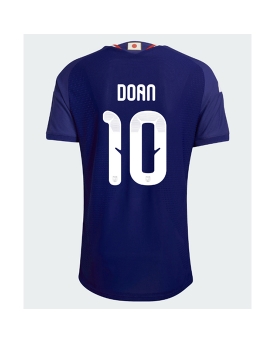 Billige Fotballdrakt Japan Ritsu Doan #10 Replika Hjemmedrakt VM 2026 Kortermet Billige Fotballdrakt Japan Ritsu Doan #10 Replika Hjemmedrakt VM 2026 Kortermet